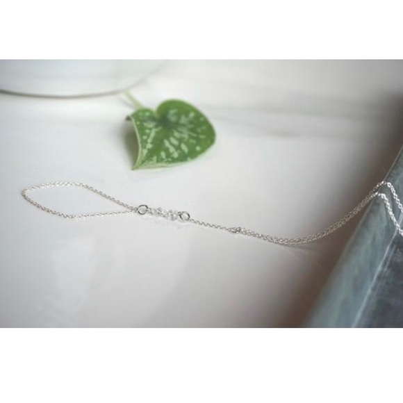 Made to Order: Herkimer Diamond Hand Chain Jewelry - Picture 3 of 6
